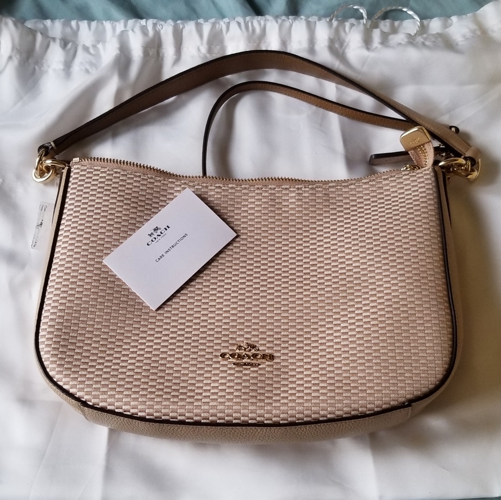 COACH Legacy Jacquard Chelsea Crossbody